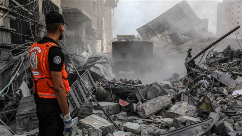 انتشال عشرات الشهداء من شارع صلاح الدين ومناطق في غزة