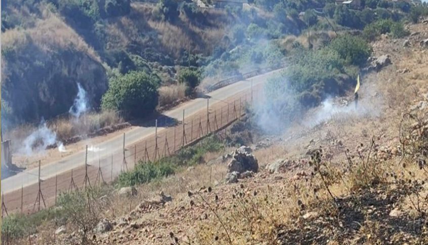 سقوط قذيفة إسرائيلية على مستشفى ميس الجبل جنوب لبنان