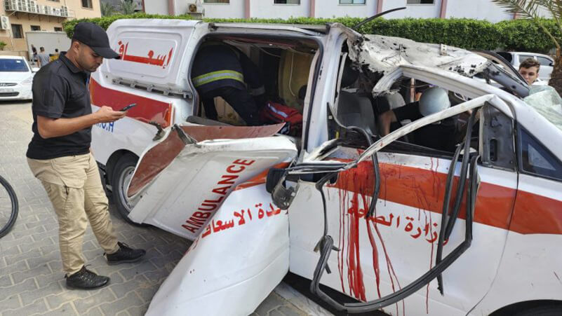استشهاد فلسطينى فى قصف إسرائيلى استهدف مخيم الشاطئ غربى مدينة غزة