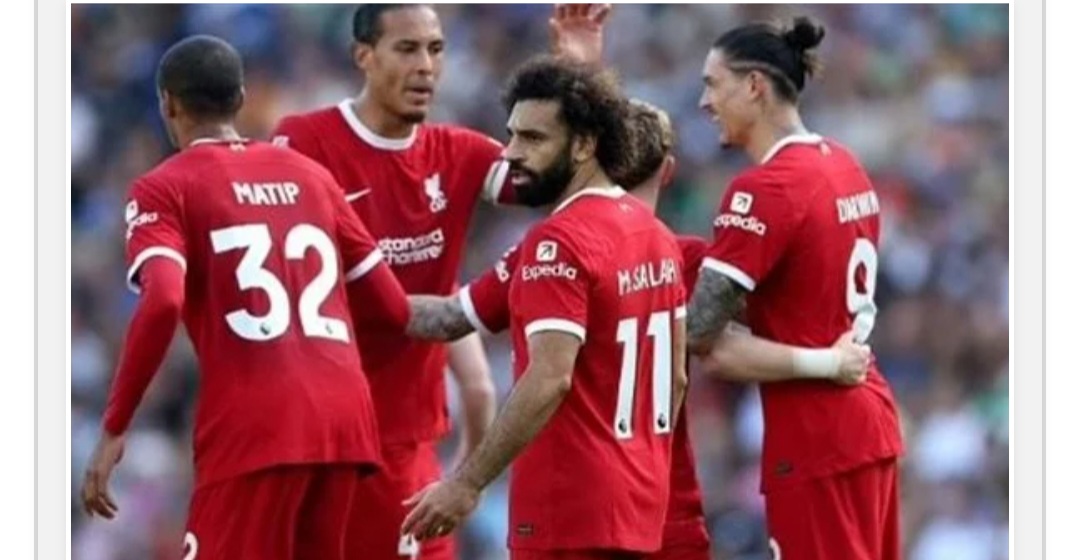 شوط أول ناري بين ليفربول وفولهام ينتهي بالتعادل بهدفين
