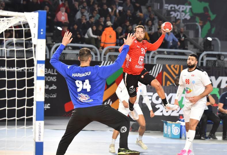 موعد مباراة مصر والجزائر في نهائي إفريقيا لكرة اليد