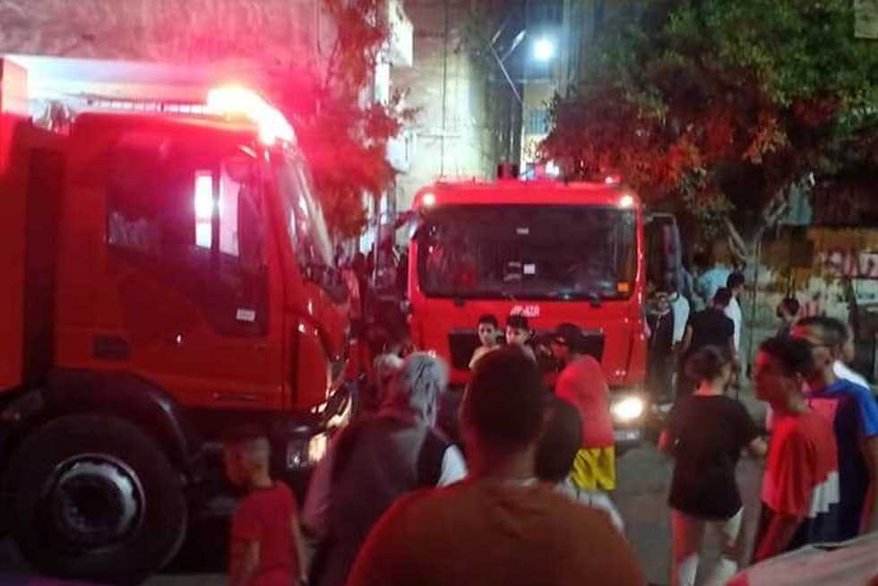 السيطرة على حريق داخل جراج فرع التوحيد والنور بالمهندسين