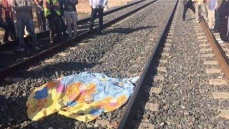 قطار ينهى حياة طالب بمزلقان محي الدين ببني سويف