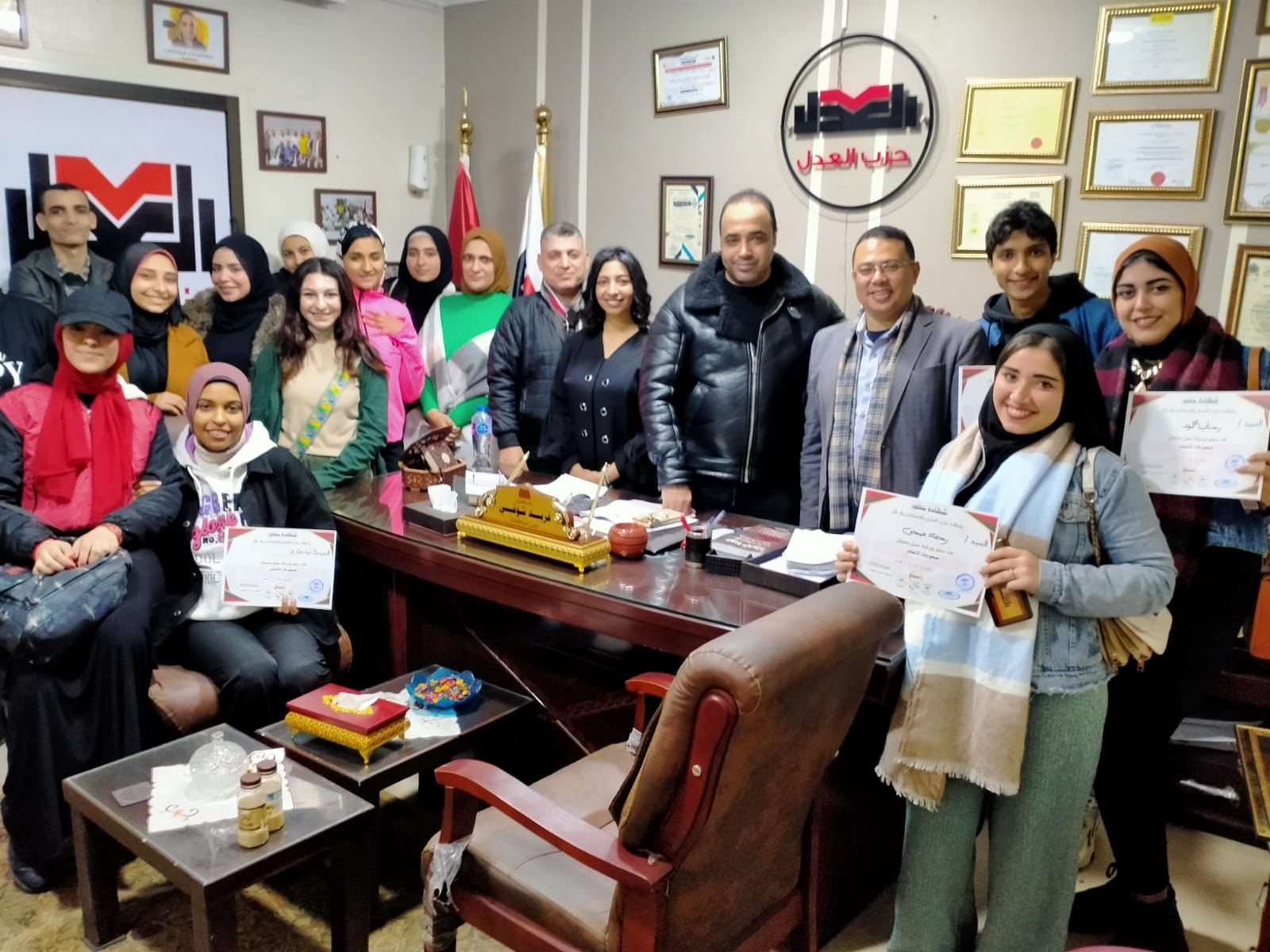 حزب العدل ينظم ورشة عمل حول صعوبات التعلم بالاسكندرية