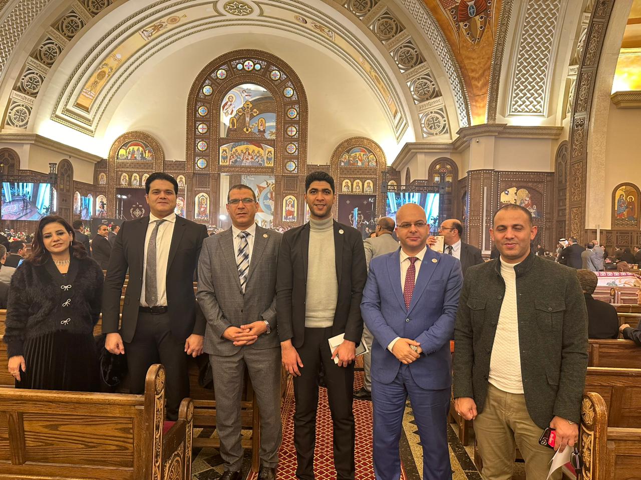 بحضور رئيس الجمهورية....حزب العدل يشارك في حضور قداس عيد الميلاد المجيد بالعاصمة الإدارية