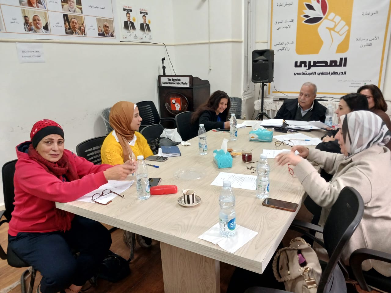 المصري الديمقراطي: أمانة المرأة تناقش مشروع اللائحة الجديدة للحزب