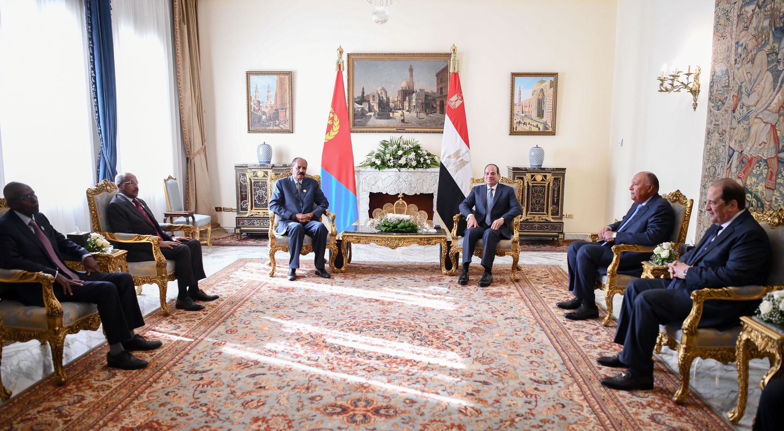 مصر وإريتريا يؤكدان أهمية عدم التصعيد واحتواء الموقف بالبحر الأحمر