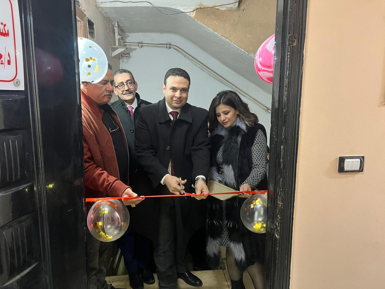 رئيس حزب العدل يفتتح مقرا جديدا لخدمة الموطنين بعزبة النخل والمرج والمطرية