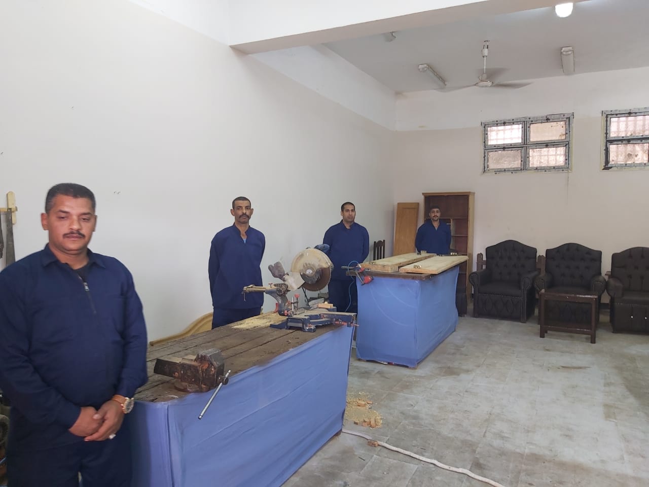 النيابة العامة تُجري تفتيشًا لمركز إصلاح وتأهيل منطقة المنيا (صور)