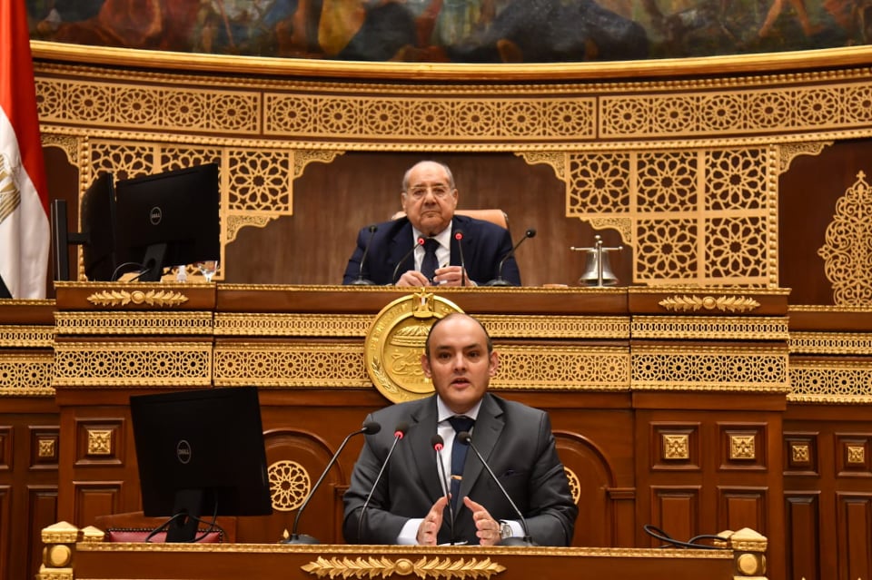 وزير الصناعة والتجارة أمام الشيوخ.. 54 % من واردات مصر مستلزمات انتاج صناعي . ازاي اوصل لـ 100 مليار دولار يجب ان يكون عندي قدرة مالية لشراء مواد خام