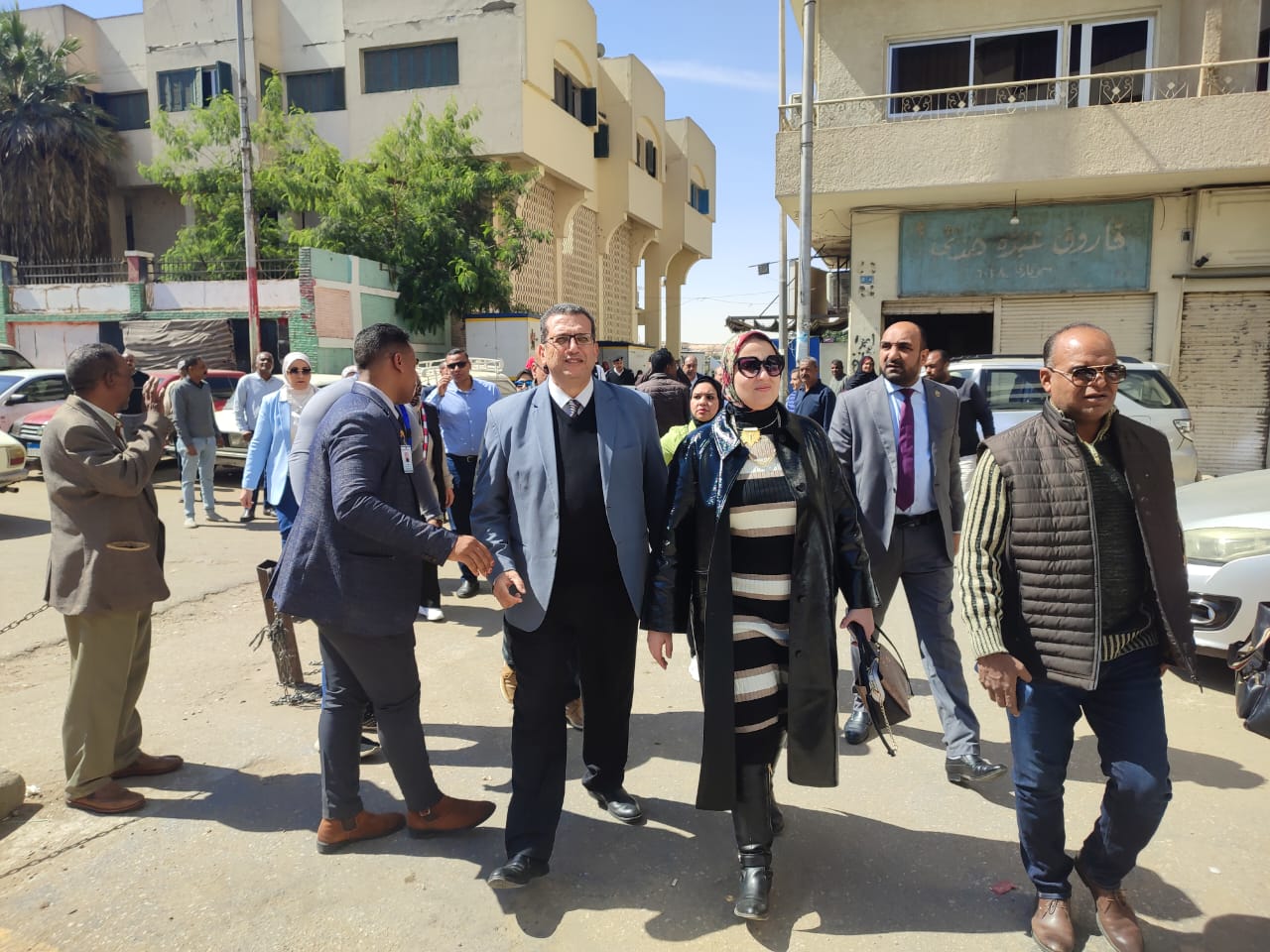 وفد صحة النواب يتفقد "رمد اسوان " ويستمع لشكاوي المواطنين والطاقم الطبي