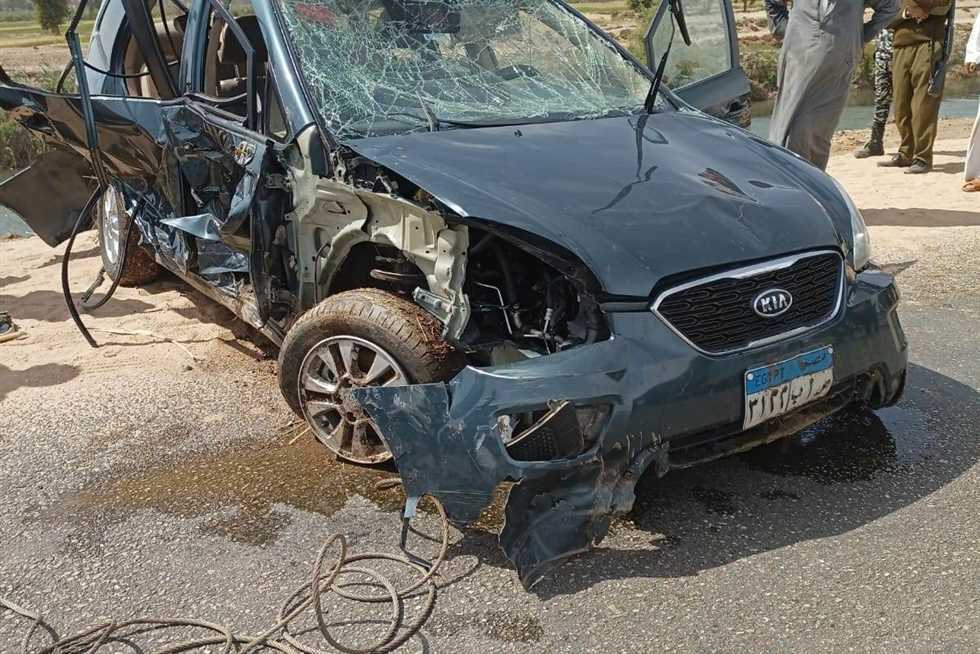 تعرف علي أسماء ضحايا حادث غرق سيارة بترعة الطويرات بقنا