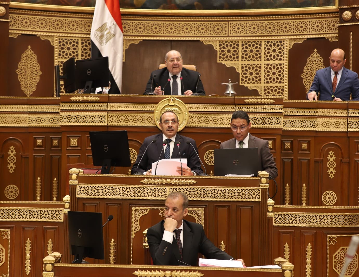 مجلس الشيوخ يوافق نهائيا علي مشروع قانون الضمان الاجتماعي والدعم المادى