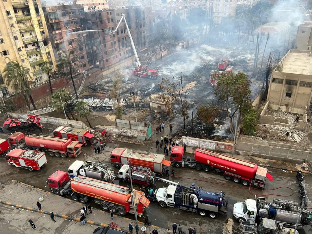 أول طلب إحاطة بشأن حريق استوديو الاهرام.
