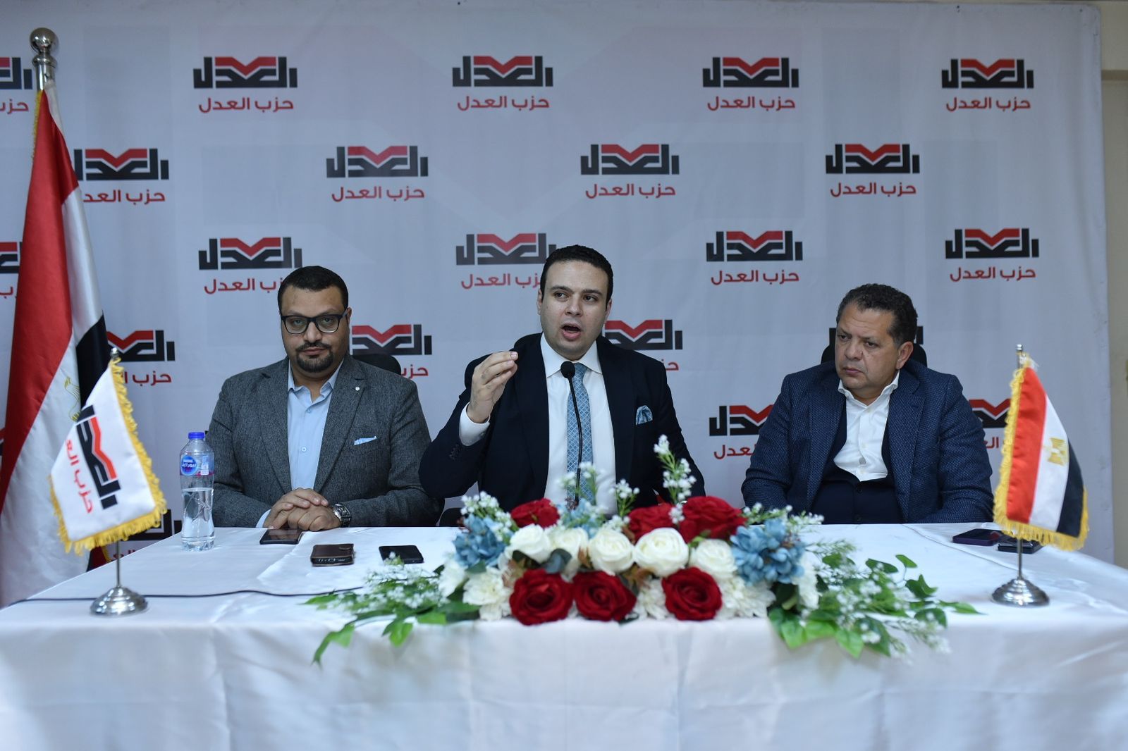 بحضور إمام وحمودة وقناوي والشناوي.. حزب العدل يعقد مؤتمره السنوي بمقره الجديد بالتجمع الخامس