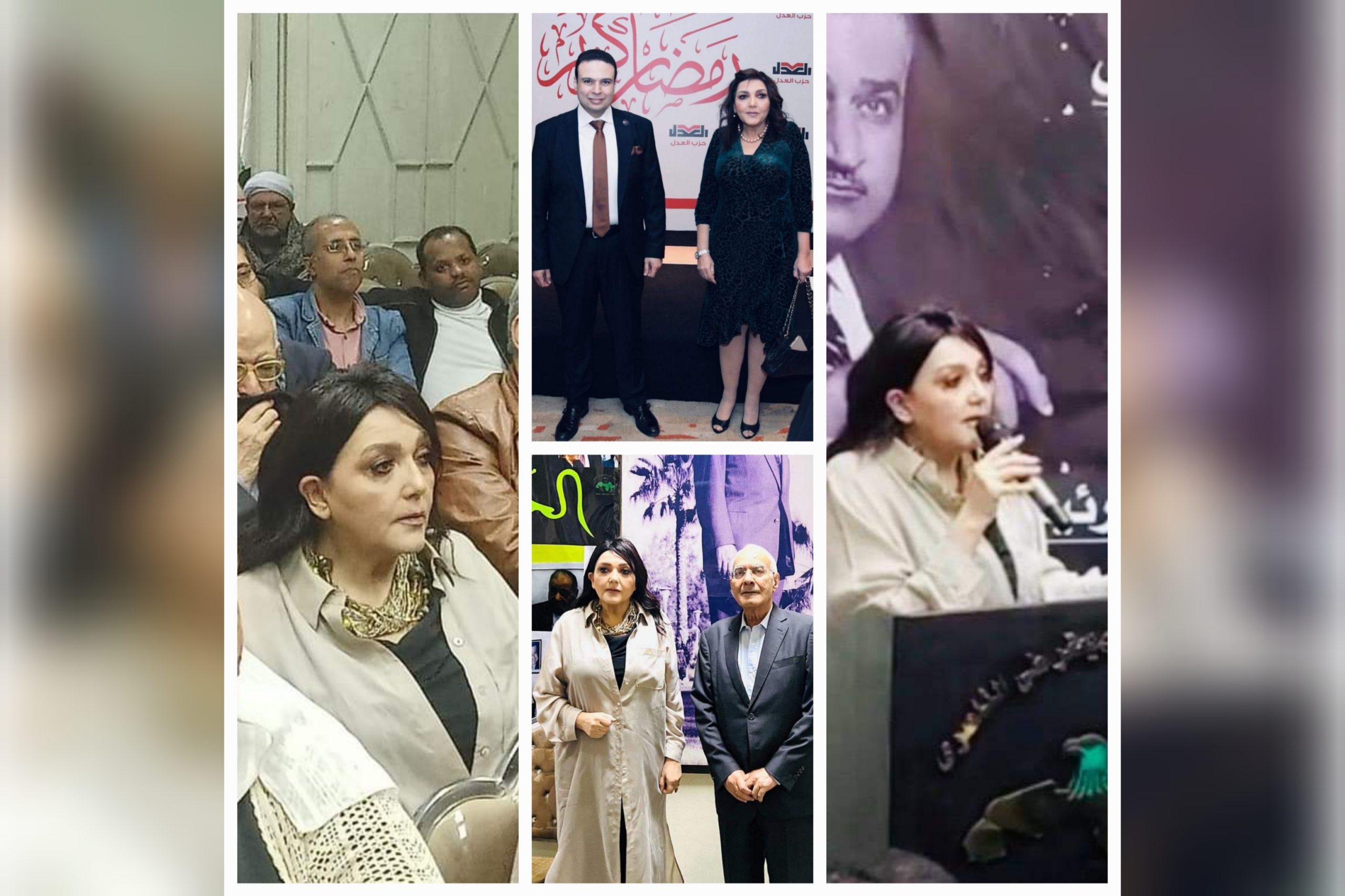 الدستور يشارك فى احتفاليات العدل و الناصرى بمناسبة الشهر الكريم و تأبين حسام جمال الدين نائب رئيس الحزب الناصري