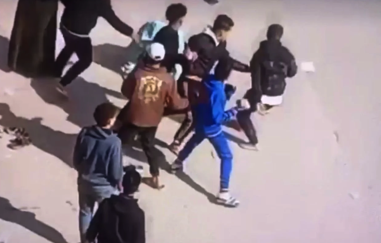 مشاجرة في حدائق الأهرام لمجموعة من الخارجين على القانون | صور