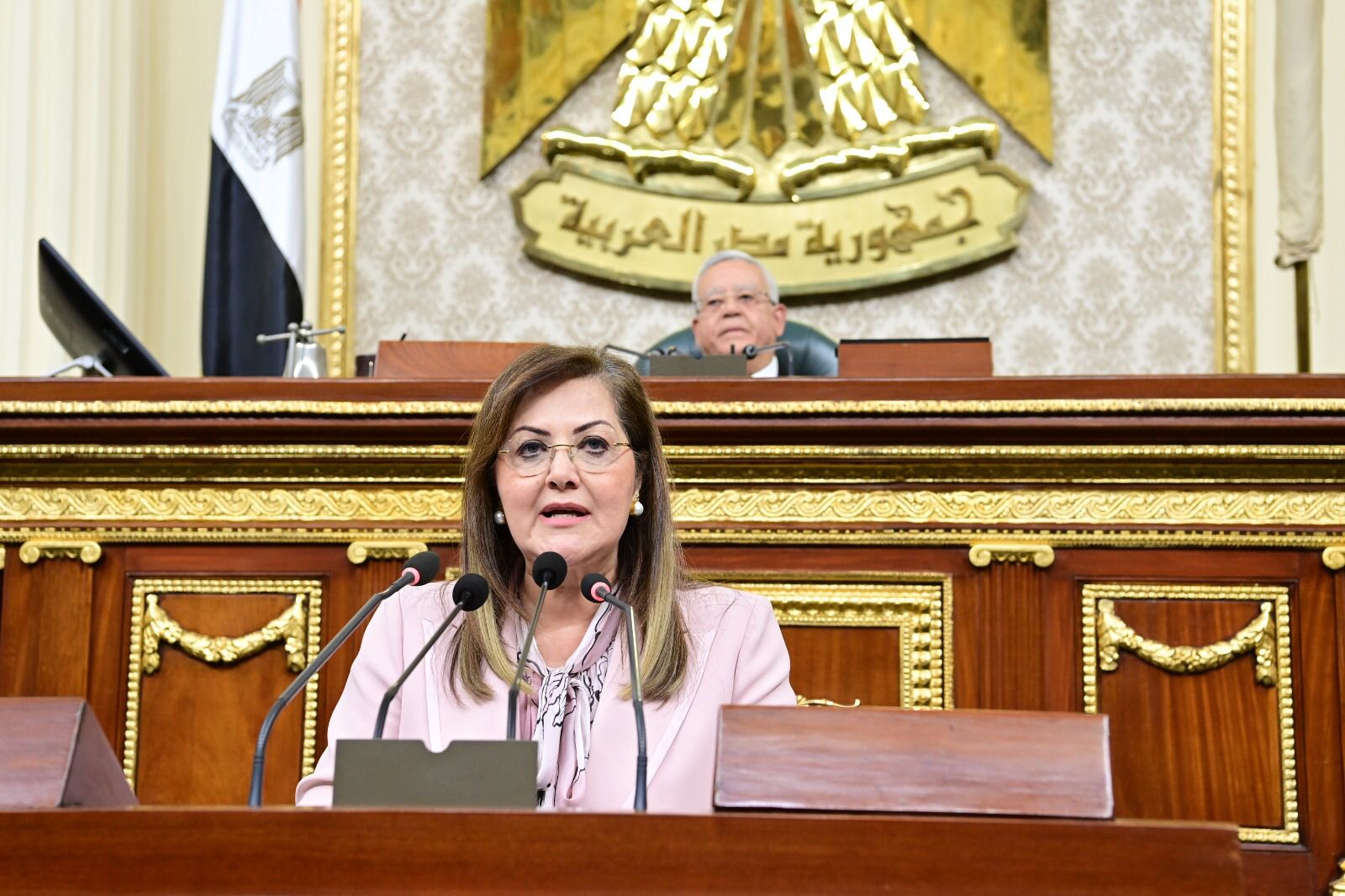 هالة السعيد: الخطة تستهدف ترشيد الانفاق الاستثماري والتوسع في الإنفاق العام على التنمية البشرية
