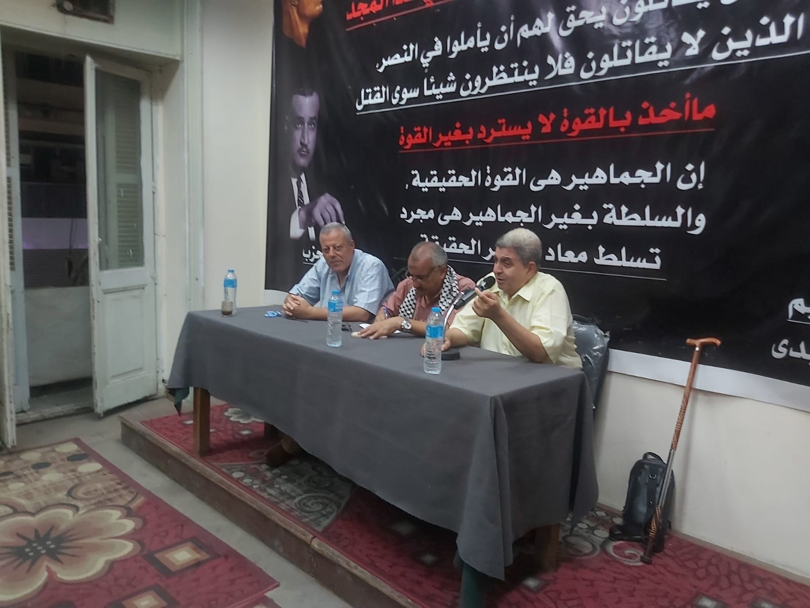 محمد الشافعى يطالب بتكوين جيش فلسطيني موحد كما حدث في فيتنام