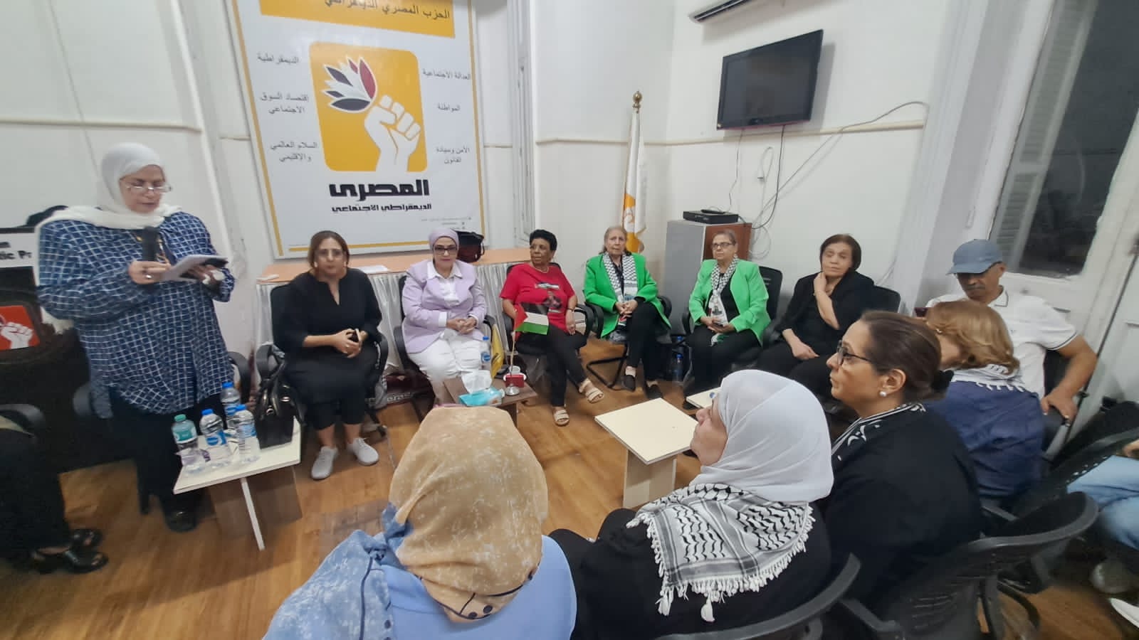 خلال المؤتمر الجماهيري بالحزب المصري الديمقراطي.. توصيات لـ "الجبهة الوطنية لنساء مصر" بشأن الأوضاع في السودان ولبنان