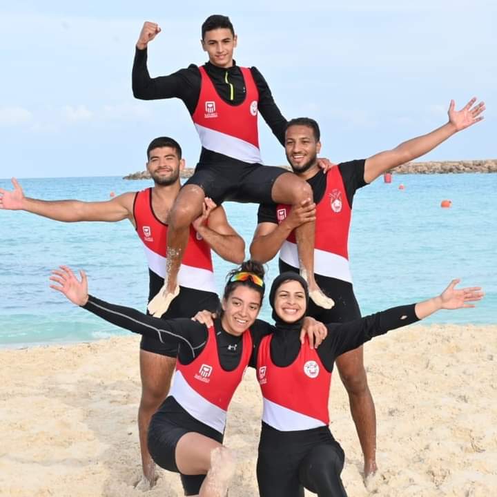 مصر تتصدر البطولة الأفريقية للتجديف الكلاسيك ببورتو مارينا، وتنظيم متميز للبطولة
