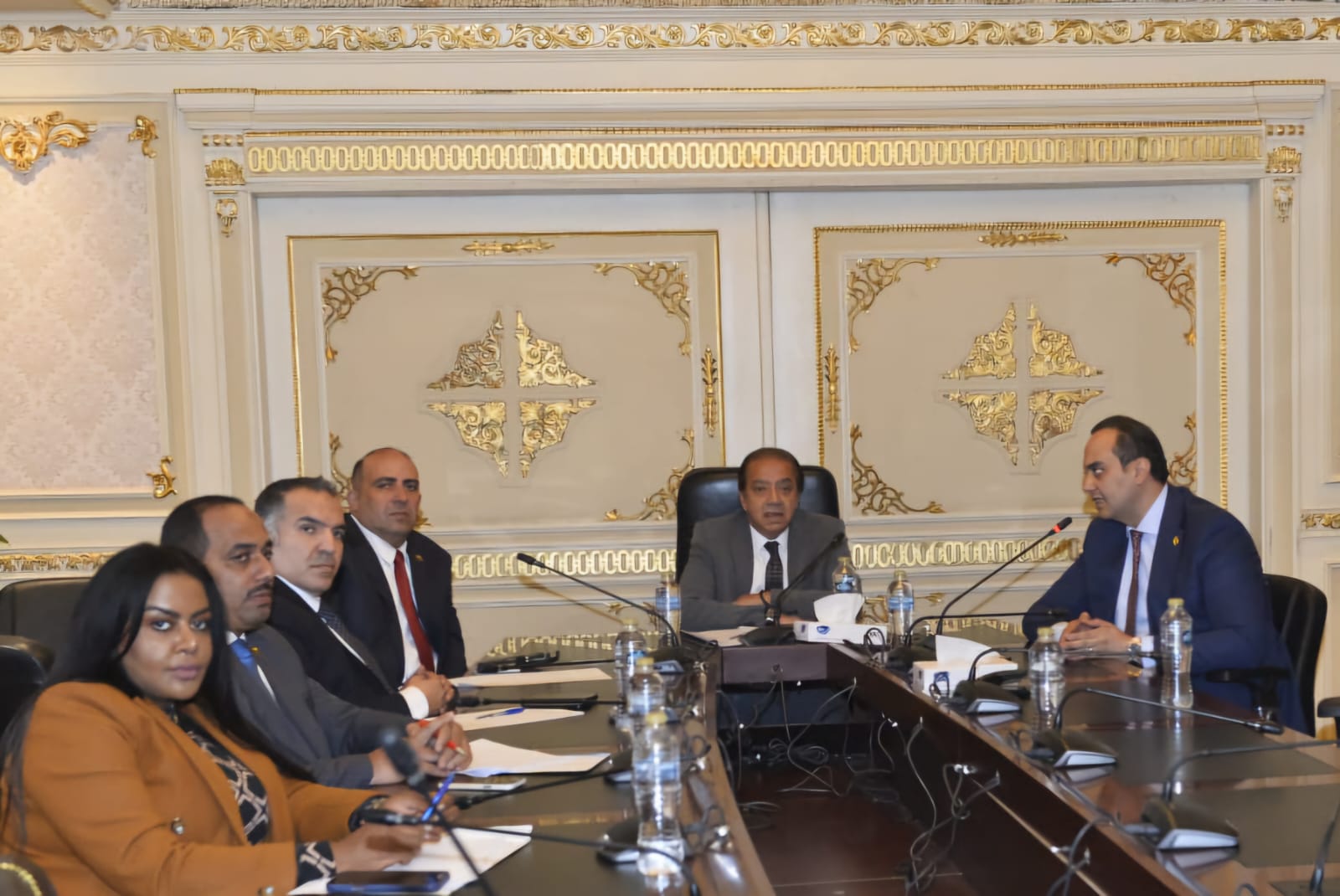 رئيس هيئة الرعاية الصحية يوضح امام افريقية النواب خطة الهيئة للسياحة العلاجية