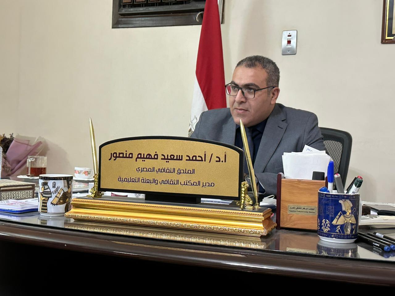 المستشار الثقافي بالسعودية : نقدم خدمات ل 15 ألف طالب مصري بالرياض.. ونعزز جسر التعاون مع المملكة