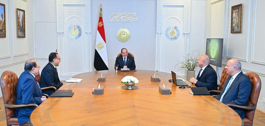 تفاصيل لقاء عبد الفتاح السيسي اليوم مع الدكتور مصطفى مدبولي والفريق كامل الوزير