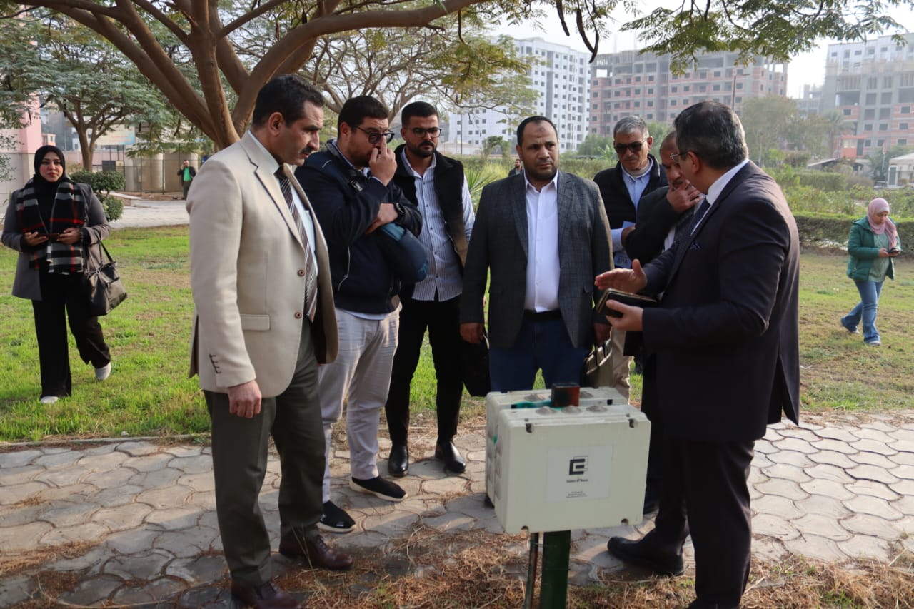 مركز التميز العلمي و التكنولوجي بوزارة الإنتاج الحربي يستقبل جهاز مستقبل مصر للتنمية المستدامة