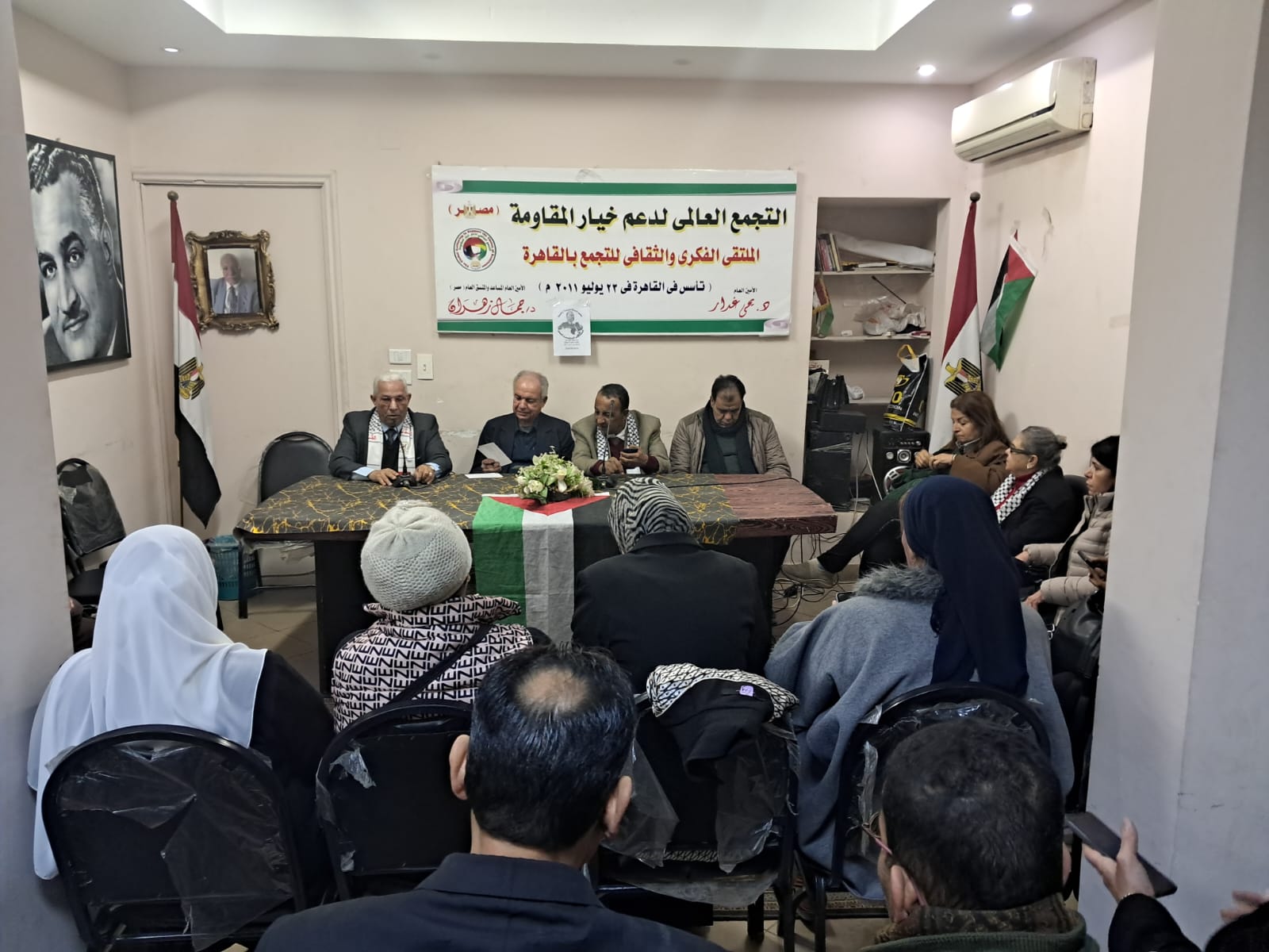 "سوريا قلب العروبة النابض"" ندوة بالتجمع العالم لدعم المقاومة