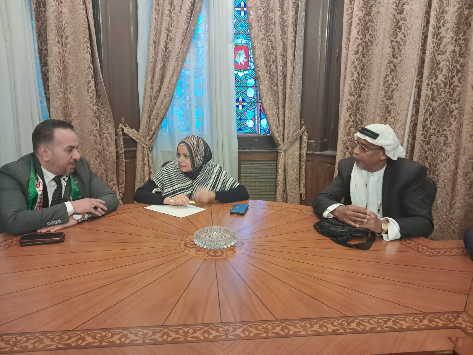 حزب المحافظين ينظم أمسية تحت شعار 'نعم للتعمير لا للتهجير' لدعم القضية الفلسطينية