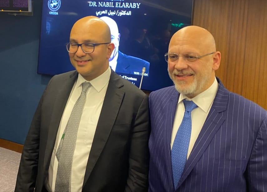 البيطار يشارك في حفل تكريم الراحل الدكتور نبيل العربي بالقاهرة