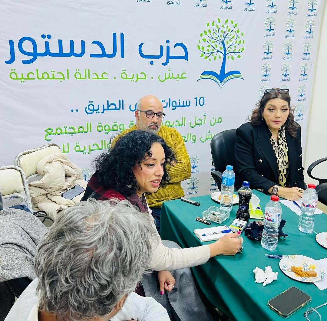 العيش و الحرية و الدستور فى اجتماع مشترك لمناقشة التطورات الأخيرة على الصعيد الداخلى و الخارجى والتحديات السياسية و الاجتماعية الراهنة