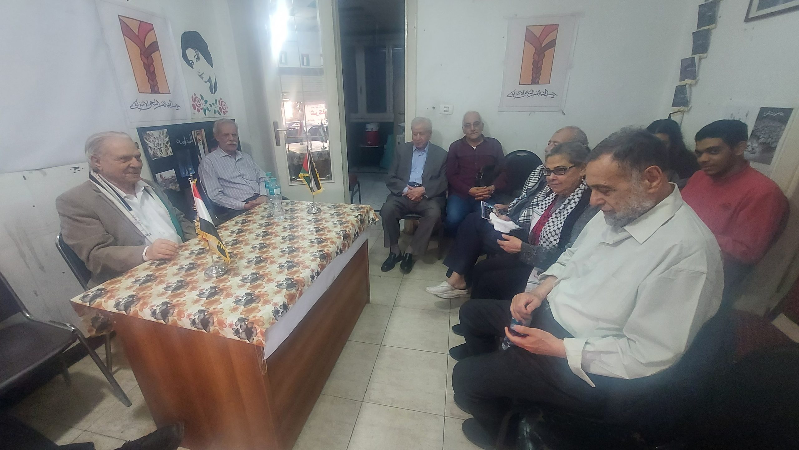 التحالف الشعبي الاشتراكي ينظم اعتصاماً رمزياً للتضامن مع فلسطين: قادة الحزب يشددون على «المقاومة استراتيجية طويلة المدى» ويرفضون «حل الدولتين»