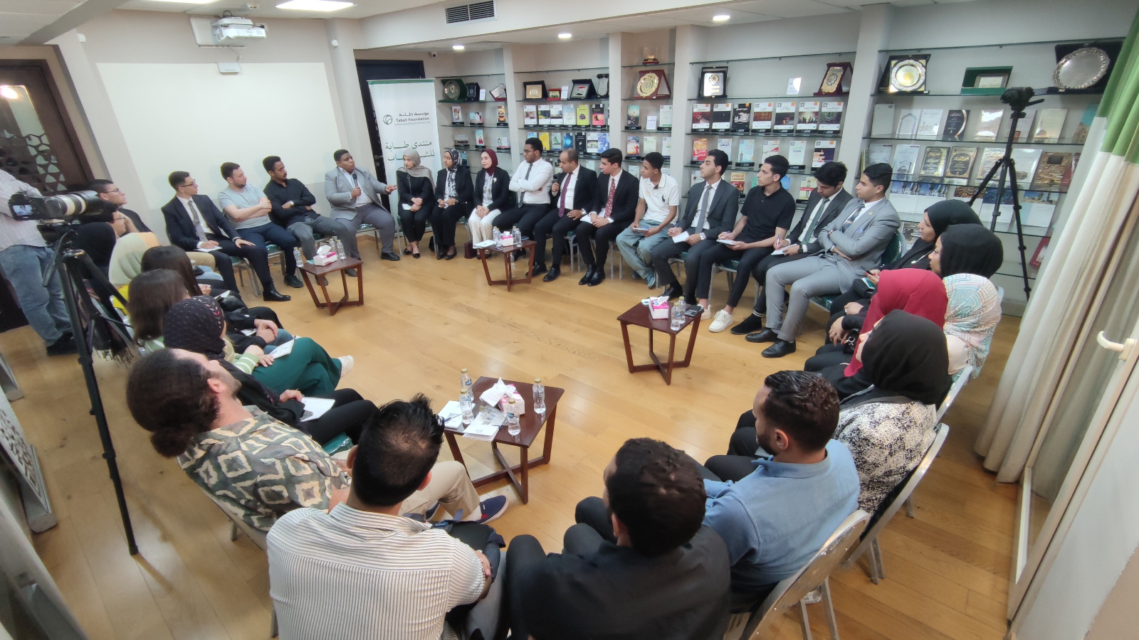 منتدى طابة للشباب ينظم جلسة نقاشية بعنوان "ذاكرة الحياة"