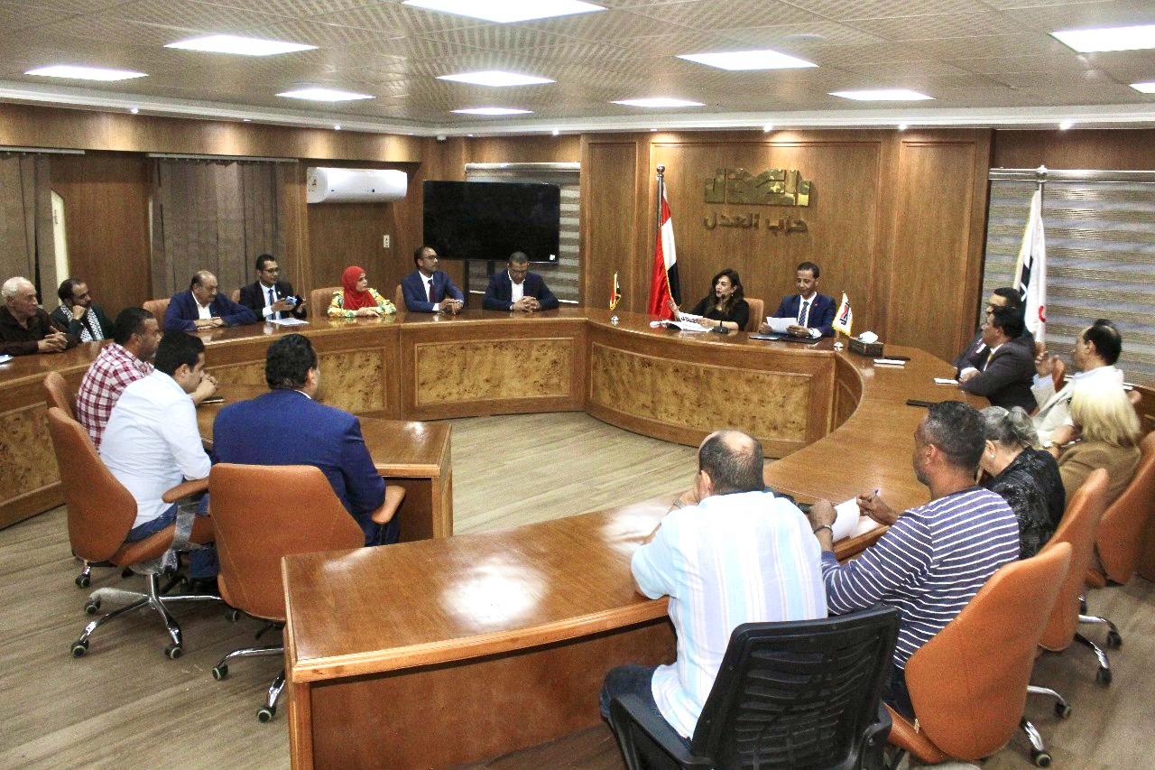 حزب العدل يحتفل بعيد العمال بحضور قيادات عمالية وحزبية