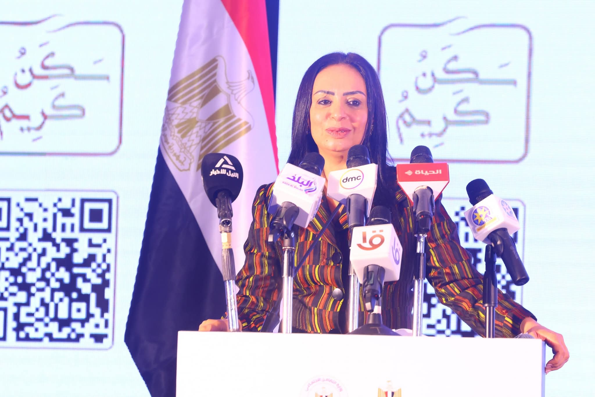 مايا مرسي: الدولة المصرية ضخت نحو 360 مليار جنيه في المرحلة الأولى من مبادرة "حياة كريمة" لتطوير البنية الأساسية والخدمات في 1477 قرية يعيش فيها نحو 18 مليون مواطن
