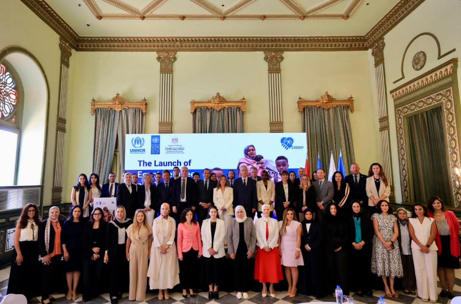 الهلال الأحمر المصري يشارك في إطلاق خطة الاستجابة للاجئين وتعزيز القدرة على الصمود في مصر لعام 2025