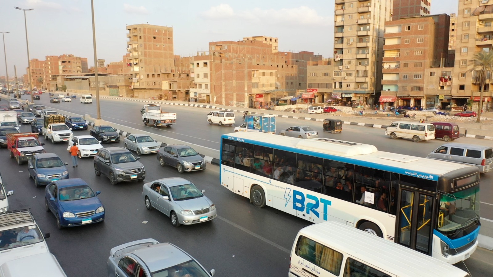 وزارة النقل: غرامة لمن يستخدم حارة الأتوبيس الترددى على الدائري