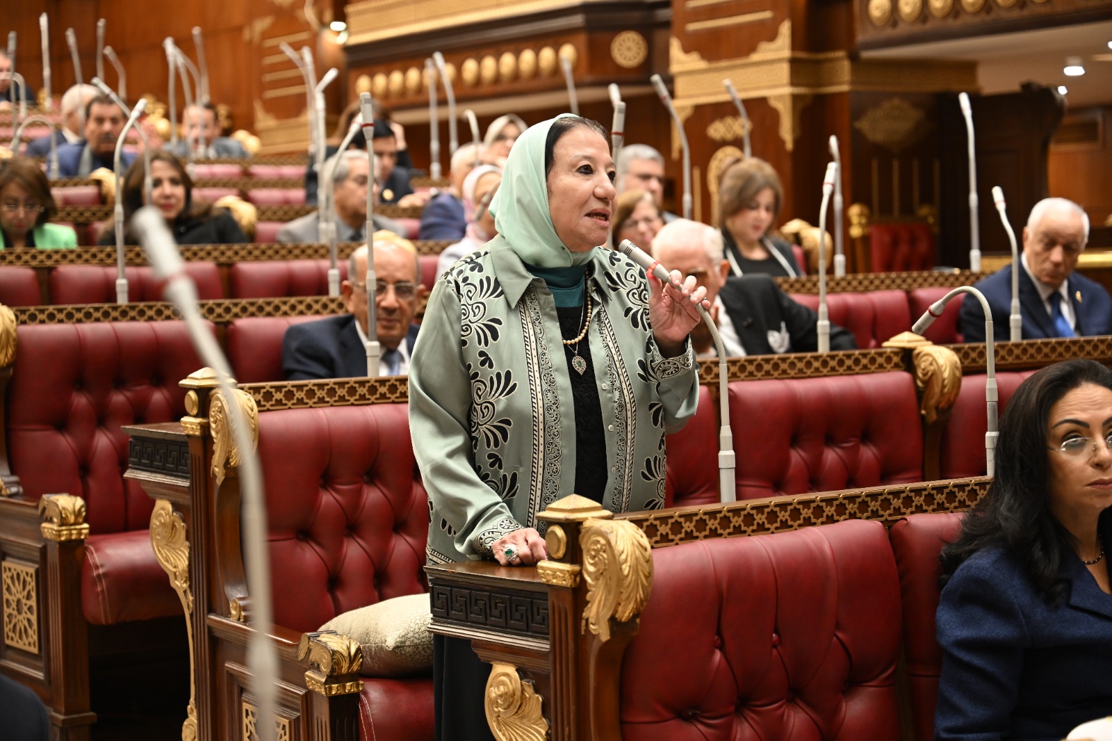 حياة خطاب: حكمة الرئيس السيسي جنّبت مصر ويلات الحروب وعززت قوة الجيش للدفاع عن الأمن القومي