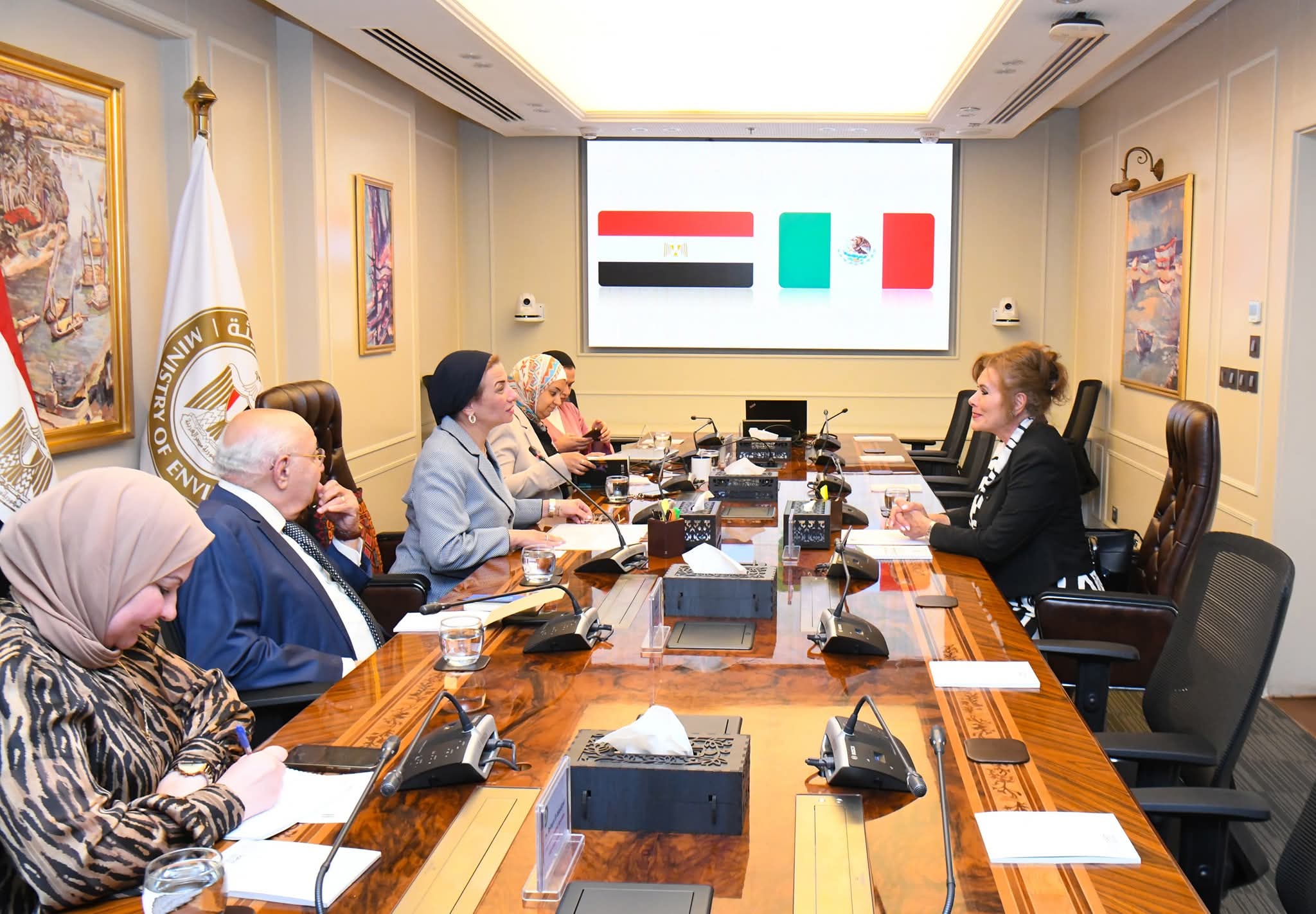 وزيرة البيئة تستقبل سفيرة المكسيك بمصر لبحث سبل التعاون الثنائي ومتعدد الأطراف في مواجهة التحديات البيئية