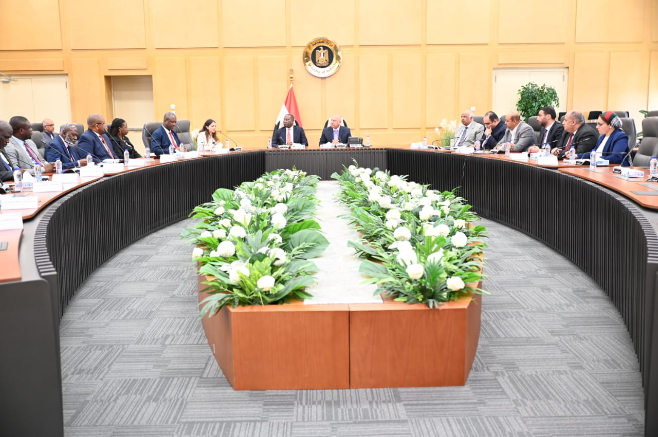 نائب رئيس مجلس الوزراء للتنمية الصناعية يعقد جلسة مباحثات هامة مع نائب رئيس مجلس الوزراء بجمهورية الكونغو الديمقراطية لتنفيذ الشركات المصرية لمشروعات البنية التحتية بالكونغو  