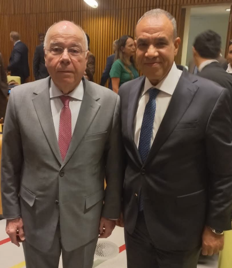 وزير الخارجية يلتقي بنظيره البرازيلي على هامش أعمال المؤتمر الدولي رفيع المستوى للتسوية السلمية لقضية فلسطين وتنفيذ حل الدولتين المنعقد في نيويورك