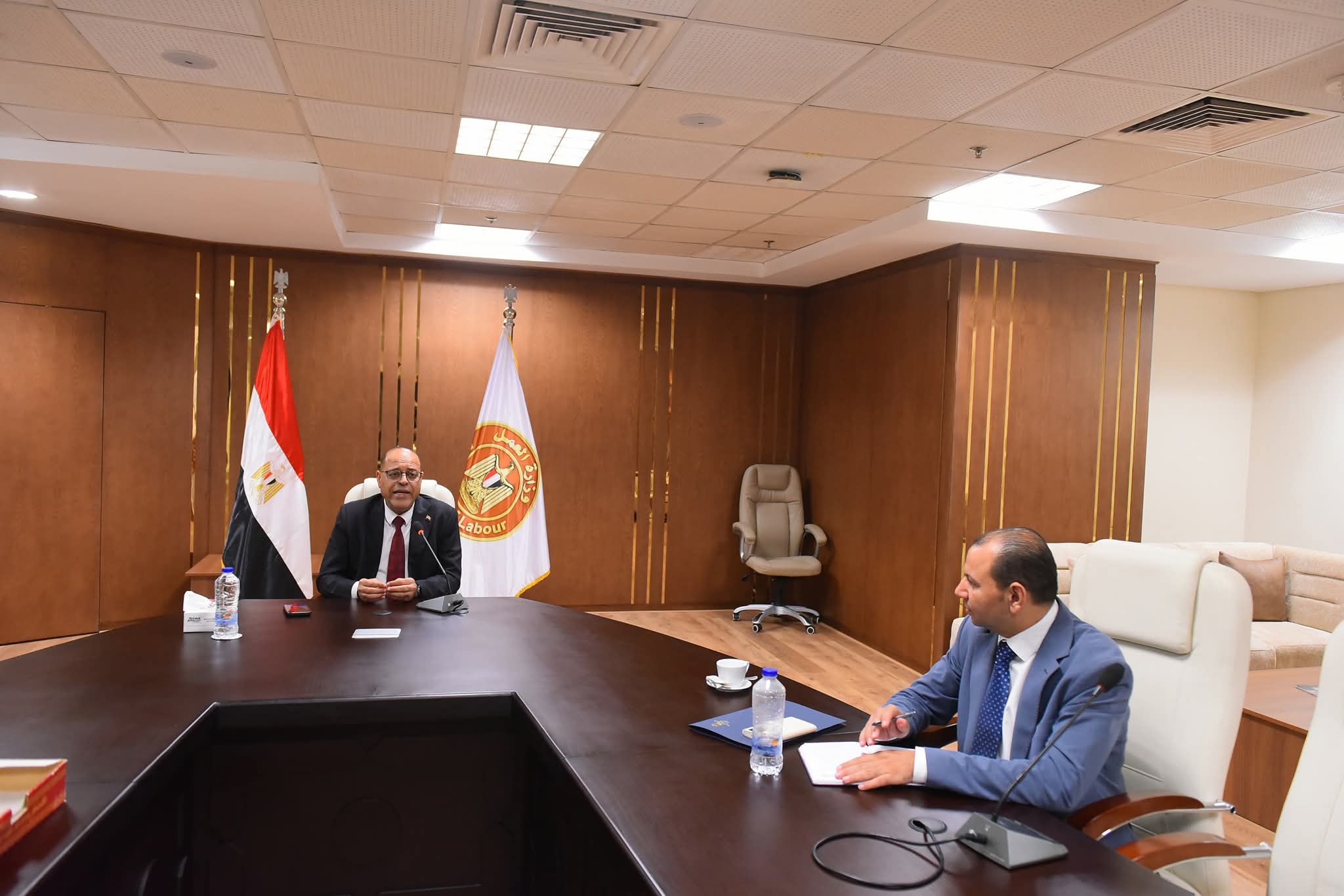 وزير العمل يفتتح ندوة توعوية بقانون العمل الجديد مرحبا بمُشاركة الجميع في صياغة "القرارات التنفيذية" للقانون