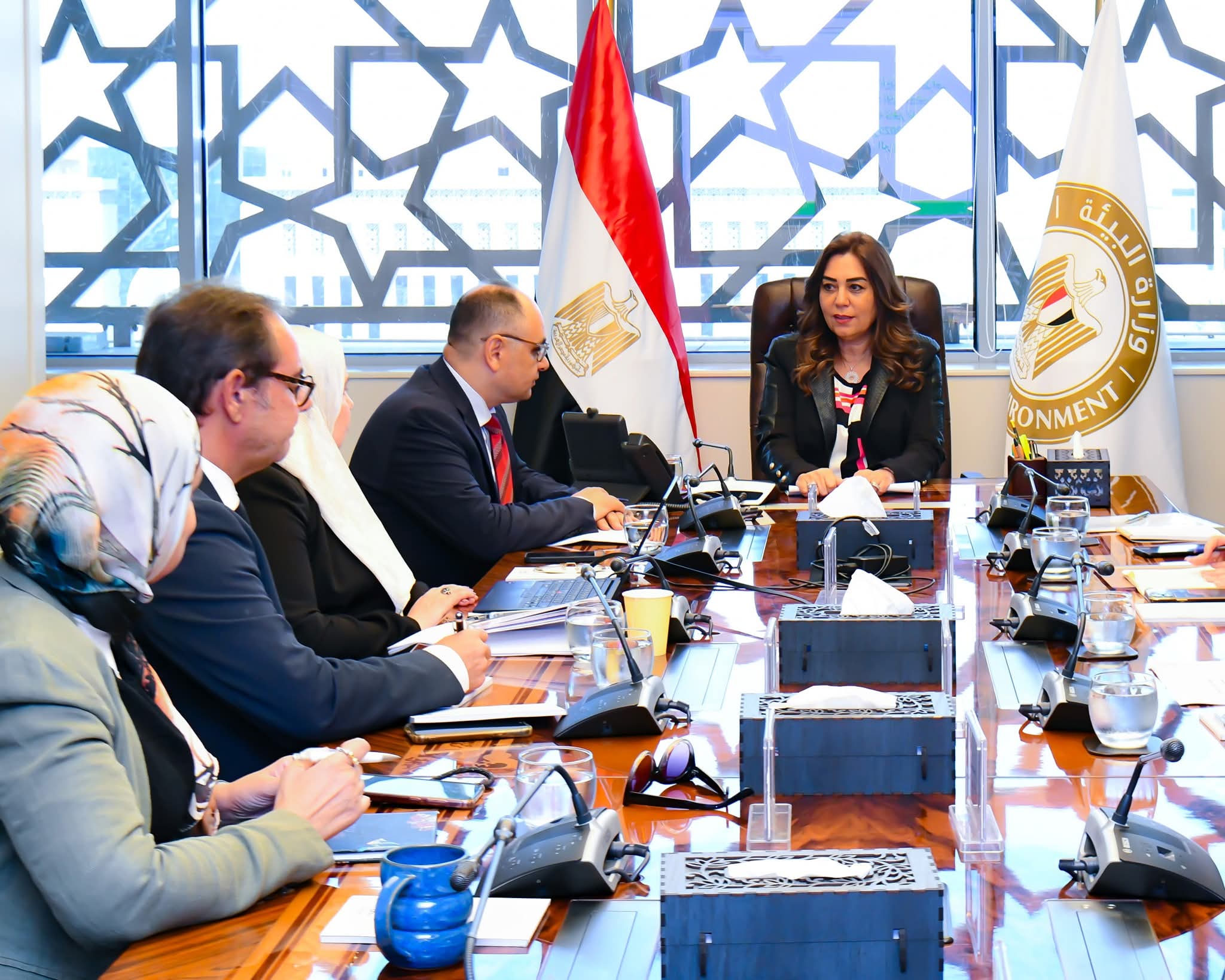 القائم بأعمال وزير البيئة تعقد اجتماعًا تنسيقيًا لبحث بلورة موقف وطني موحد قبل انعقاد قمة المناخ COP30 بالبرازيل