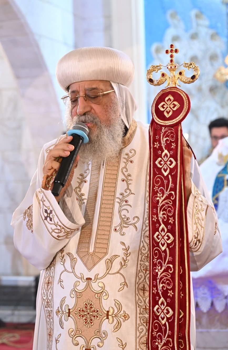 قداسة البابا يصلي القداس الإلهي في العلمين