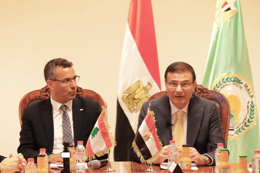 ▪︎وزير الزراعة يستقبل نظيره اللبناني والوفد المرافق له ويطلقان فعاليات الدورة الخامسة للجنة المصرية اللبنانية الزراعية الفنية المشتركة