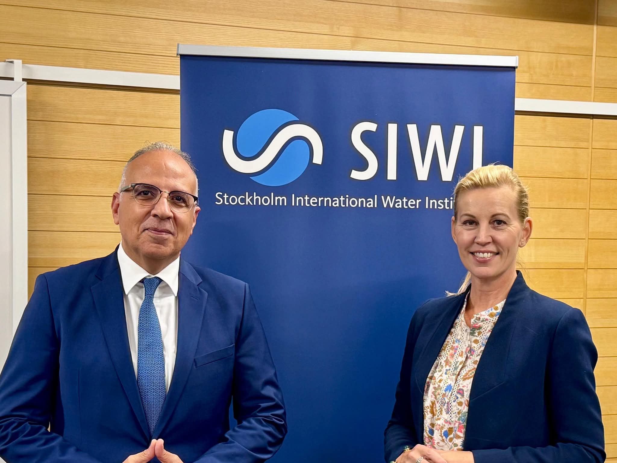 وزير الري يلتقي المديرة التنفيذية للمعهد الدولي للمياه بستكهولم SIWI ضمن فعاليات "الأسبوع العالمي للمياه