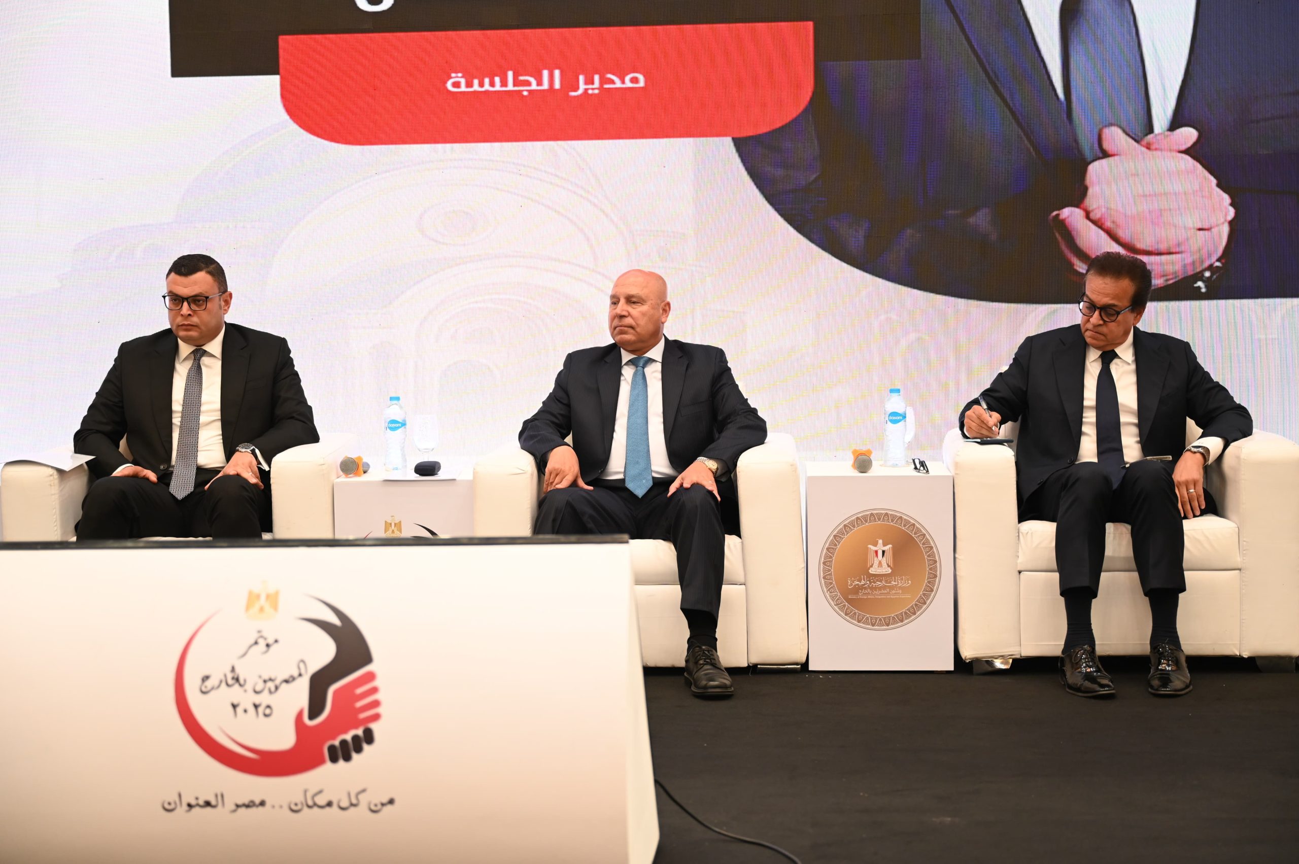 فعاليات مؤتمر "المصريين في الخارج" في نسخته السادسة... وزير الصناعة والنقل يستعرض جهود الدولة في مجالي النقل والصناعة