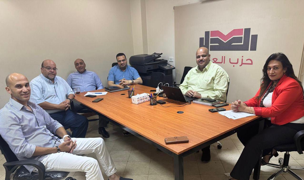 حزب العدل يعلن انطلاق معركة الفردي بـ ٢٥  مرشحا في المرحلة الأولى من انتخابات النواب في ٢٥ دائرة فردية